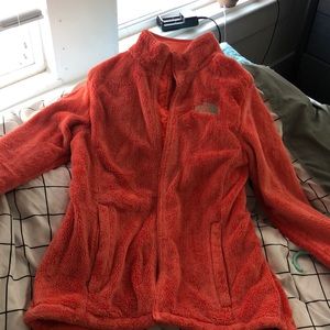 Coral North Face Jacket